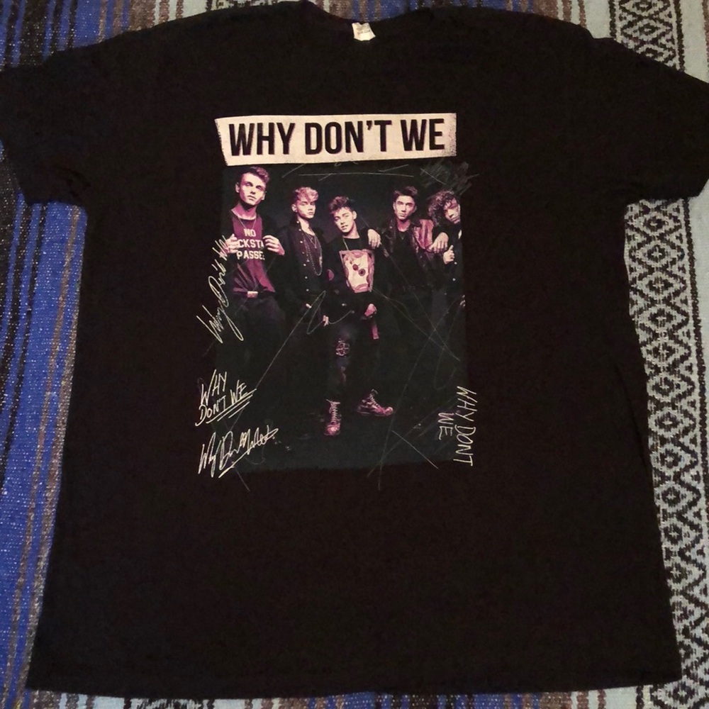 Why Don’t We Concert Tee Shirt